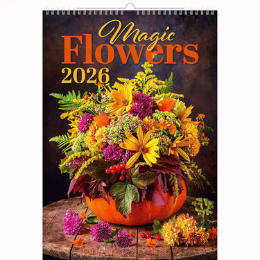 Flower Bouquet Calendar A3+ 2026+